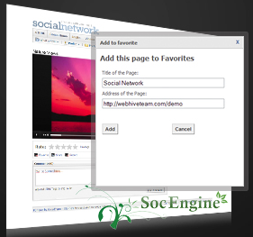 SocialEngine Favourite Pages - Избранные Страницы