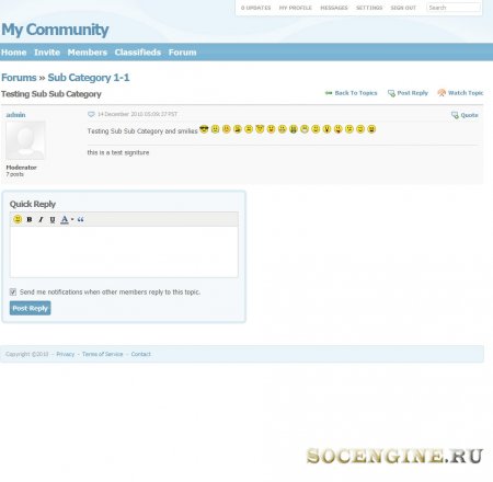 SocialEngine 4 Advanced Forum
