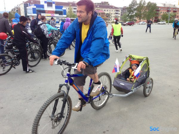 Велопарад 2016 в Южно-Сахалинске 29 мая 2016